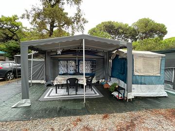 Veranda Conver Aspen taglia 8 con 2 camerette