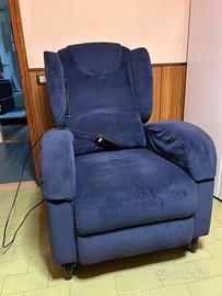 poltrona con movimenti motorizzati