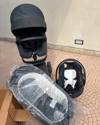 Set completo Stokke Xplory rich black passeggino