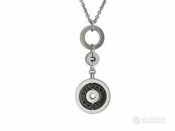 Collana Bulgari astrale oro e acciao