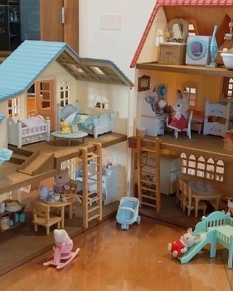 villetta sylvanian family con accessori