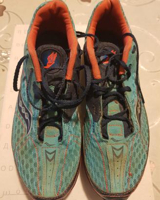 Scarpe chiodate per atletica Saucony numero 40, co