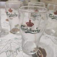 bicchieri birra Carlsberg 