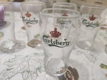 bicchieri birra Carlsberg 