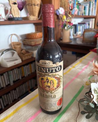 Barolo 1967 Riserva Speciale Minuto