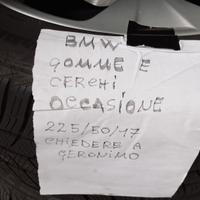 cerchi e gomme BMW