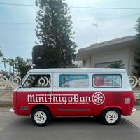 FIAT 900 T PULMINO BIANCO & ROSSO ASI