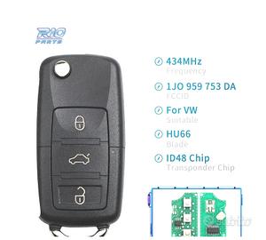 CHIAVE COMPLETA PER SEAT VOLKSWAGEN VW SKODA VARI 