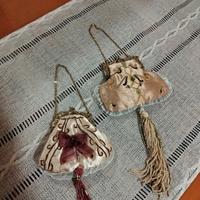 Set 2 borsine da collezione nuove 