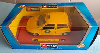 Burago Fiat Punto Taxi 1/24 