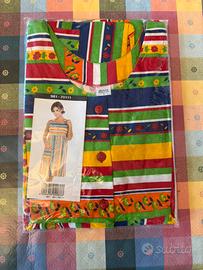 Vestito a righe colorato