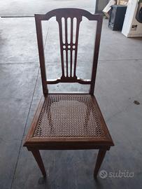 sedie panca stile impero 