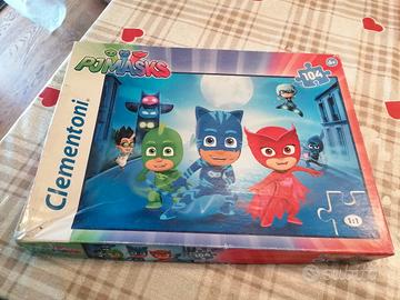 2 puzzle 3-6 anni Pigiamini + Topolino completi