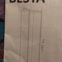 Scafali ikea nuovi