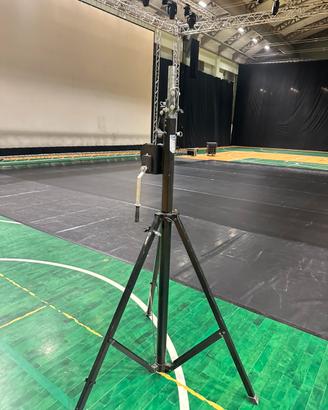 Stativo elevatore Luci Audio