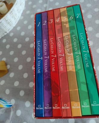 cofanetto di 7 libri x la casa 