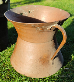 Conca vecchia in rame