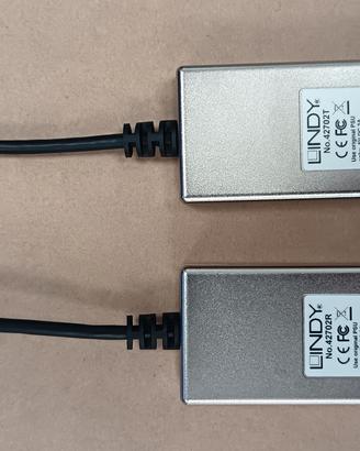 Extender USB 2.0 su fibra ottica 200m