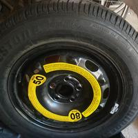 Ruota di scorta 175/70R14 5x100 vw Audi seat skoda