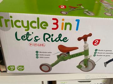 Triciclo 3 in 1