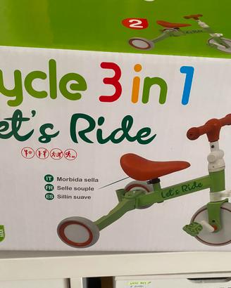 Triciclo 3 in 1