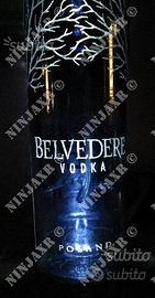 Lampada Bottiglia Vodka Belvedere Magnum Silver