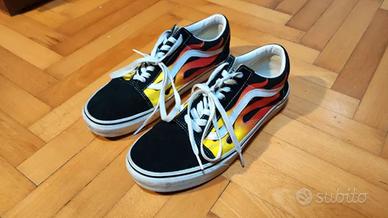 Vans flame old school 43