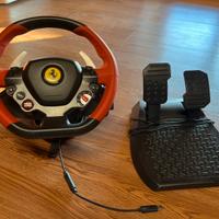 volante e pedaliera da gioco
