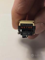 testina giradischi shure m97he stilo originale  			