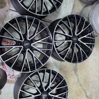 Cerchi Lega 19 Mak (Nero) Speciale Audi 5 fori