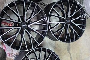 Cerchi Lega 19 Mak (Nero) Speciale Audi 5 fori