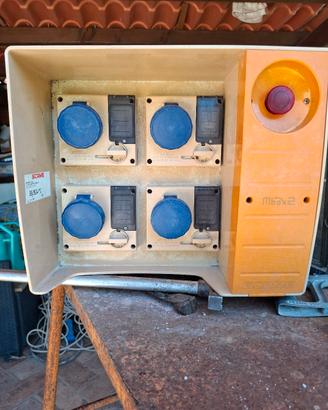 quadro elettrico da cantiere 4 prese marchio CE