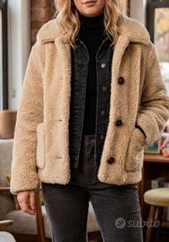 giacca pile zara taglia 42
