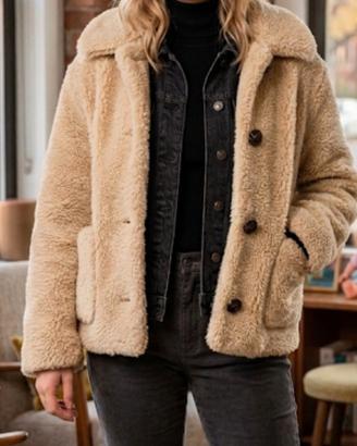 giacca pile zara taglia 42