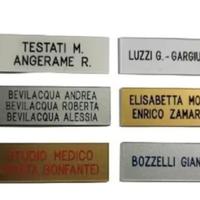 TUTTI TIPI DI TARGHETTE 