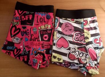 2 boxer da uomo con fantasia colorata 