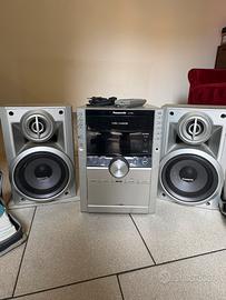 Stereo Panasonic SA-AK350 + 2 casse + Telecomando