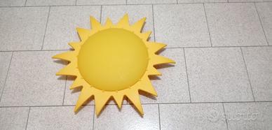 Plafoniera a forma di sole diametro 70