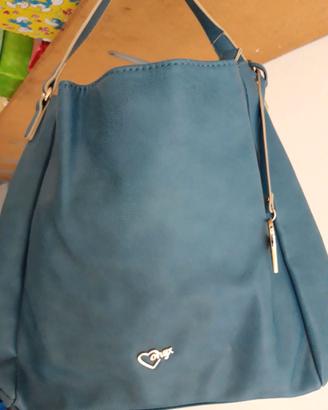 Borsa Onyx azzurra