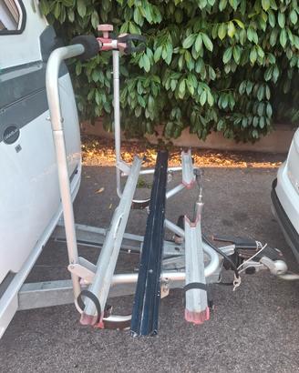 portabici timone roulotte/caravan 
