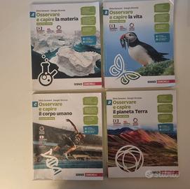set libri di scienze zacchinelli