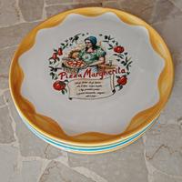 Set da 5 piatti da pizza 