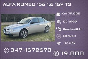 Alfa 156 1.6 ts 16v Da Amatore Conservata Con CRS