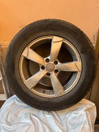 4 cerchi (AUDI)completi di gomme termiche