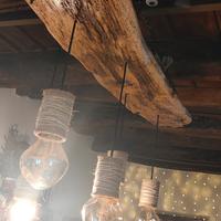 lampadario fatto artigianale 