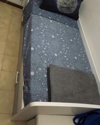 Letto singolo+ letto estraibile