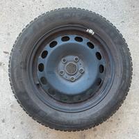 CERCHI IN FERRO 16” GOMMATI MICHELIN INVERNALI
