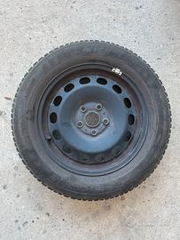 CERCHI IN FERRO 16” GOMMATI MICHELIN INVERNALI