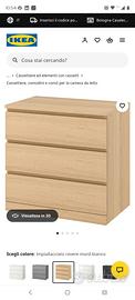 cassettiera Malm Ikea