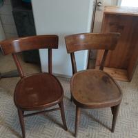Sedie in legno anni 50/60